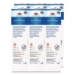 Bleach Germicidal Wipes, Individual Wipes, 1-Ply, 6.75 x 9,