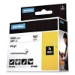 Rhino Permanent Vinyl Industrial Label Tape, 0.37" X 18 Ft,