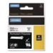 Rhino Permanent Poly Industrial Label Tape, 0.37" X 18 Ft, W