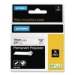 Rhino Permanent Poly Industrial Label Tape, 0.75" X 18 Ft, W