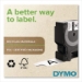 Rhino Permanent Vinyl Industrial Label Tape, 1" X 18 Ft, Whi