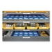 Rhino Permanent Vinyl Industrial Label Tape, 0.5" X 18 Ft, B