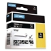 Rhino Permanent Vinyl Industrial Label Tape, 0.75" X 18 Ft,