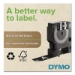 Rhino Permanent Vinyl Industrial Label Tape, 0.75" X 18 Ft,