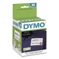 Visitor Management Time-Expiring Name Badges, Adhesive, 2.25
