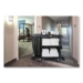 Compact Housekeeping Cart, Plastic, 3 Shelves 1 Bin, 23 x 53