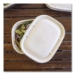 Fiber Lids for Fiber Containers, 8.9 x 6.9 x 0.4, Natural, P