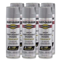 Professional Spray Paint, Metallic Aluminum, 14 oz Aerosol C