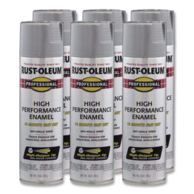 Professional Spray Paint, Metallic Aluminum, 14 oz Aerosol C