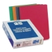 Title Panel And Border Front Report Cover, Three-Prong Faste