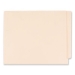 Manila End Tab Folders, 9.5" High Front, Straight 1-Ply Tabs