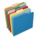 Interior File Folders, 1/3-Cut Tabs: Assorted, Letter Size,