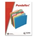 Interior File Folders, 1/3-Cut Tabs: Assorted, Letter Size,