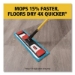 Adaptable Flat Mop Kit, 19.5 X 5.5 Blue Microfiber Head, 48"