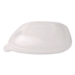 PLA Lids for Fiber Bowls, 8.8 x 8.8 x 1.4, Clear, 200/Carton