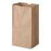 Grocery Paper Bags, 4# Size, 30# Basis Weight, 5" x 3.13" x