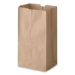 Grocery Paper Bags, 25# Size, 40# Basis Weight, 8.25" x 5.38