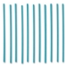 Marine Biodegradable Stir Straws, 5", PHA, Ocean Blue, 1000/