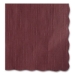 Placemats, Smooth Surface, Scalloped Edges, 13.5" x 9.5", Bu