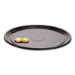 Caterline Casuals Thermoformed Platters, 16" Diameter, Black