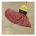 Invader Fiberglass Side-Gate Wet-Mop Handle, 60", Red/Yellow