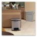 Slim Jim Stainless Steel Step-On Container, Front Step Style