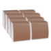 1/4-Fold Dinner Napkins, 1-Ply, 16.75  x 17, White, 250/Pack