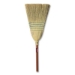 Corn-Fill Broom, Corn Fiber Bristles, 38" Overall Length, Bl