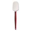 High Heat Scraper Spoon, Plastic, 13.5", Red/White