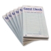 Guest Check Pad, 17 Lines, Two-Part Carbon, 3.5 x 6.7, 50 Fo