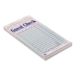 Guest Check Pad, 17 Lines, Two-Part Carbon, 3.5 x 6.7, 50 Fo