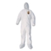 KleenGuard A40 Coveralls, Elastic Wrists, Ankles, Back, Hood