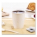 Single-Sided Poly Paper Hot Cups, 10 oz, White, 50/Sleeve, 2
