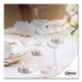 Tealight Candle, 5 Hour Burn, 0.5"h, White, 50/pack, 10 Pack