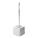 Commercial-Grade Toilet Bowl Brush, 10" Handle, White, 24/Ca