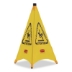 Multilingual Pop-Up Wet Floor Safety Cone, 21 X 21 X 30, Yel