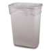 High-Density Waste Can Liners, 4 gal, 6 mic, 17" x 18", Natu