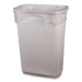 High-Density Waste Can Liners, 30 gal, 8 mic, 30" x 37", Nat