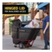 BRUTE Rotomolded Tilt Truck Lid, 35.01 x 70.7 x 9.5, Black