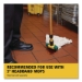 Gripper Hardwood Mop Handle, 1.13" dia x 60", Natural/Yellow