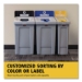 Slim Jim Recycling Station 1-Stream, Landfill Recycling Stat