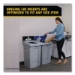 Slim Jim Recycling Station 1-Stream, Landfill Recycling Stat
