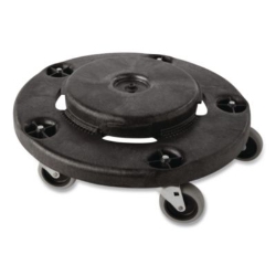 Brute Round Twist On/Off Dolly, 250 lb Capacity, 18" dia x 6