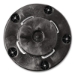 Brute Round Twist On/Off Dolly, 250 lb Capacity, 18" dia x 6