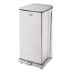 Defenders Heavy-Duty Steel Step Can, 13 gal, Steel, Stainles