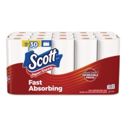 Choose-A-Sheet Kitchen Roll Paper Towels, Double Roll, 1-Ply