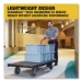 Heavy-Duty Platform Truck Cart, 2,000 Lb Capacity, 24 X 48 P