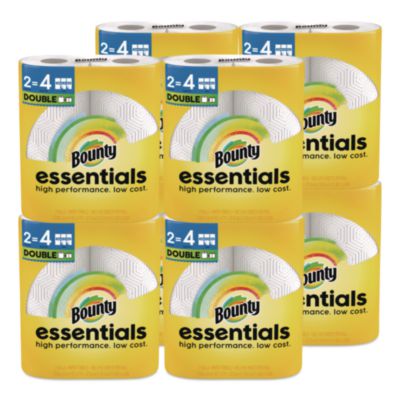 Essentials Select-A-Size Kitchen Roll Paper Towels, 2-Ply, W