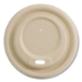 Fiber Lids for Cups, Fits 10 to 20 oz Hot Cups, Natural, 1,0