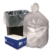 Can Liners, 30 gal, 10 mic, 30" x 37", Natural, 25 Bags/Roll